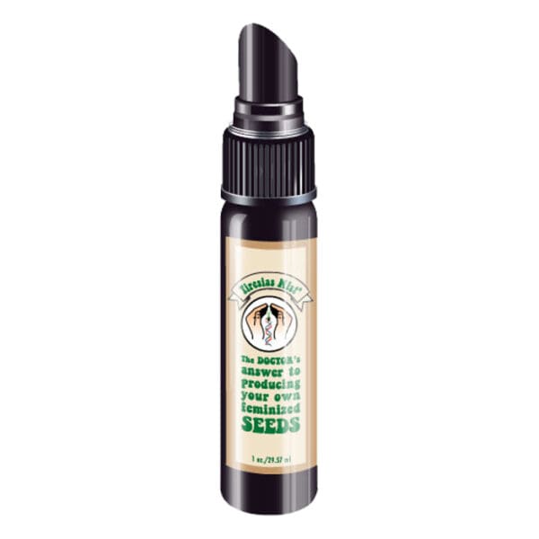 Feminized seeds production spray bottle.