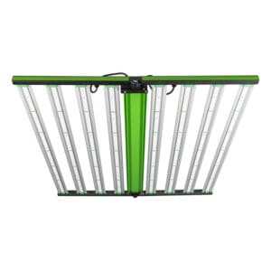 LED grow light with adjustable panels.