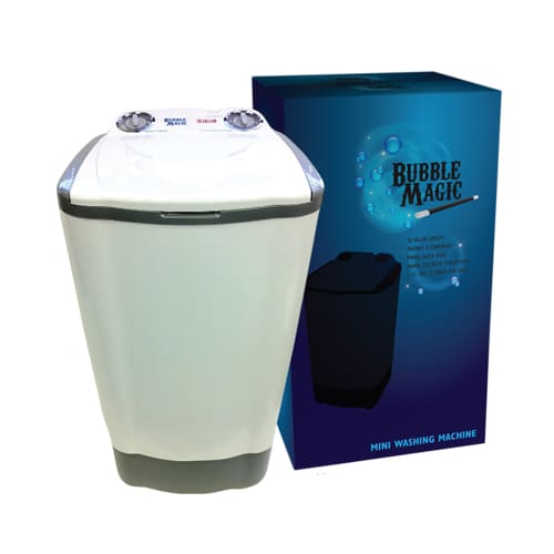 Mini washing machine with packaging.