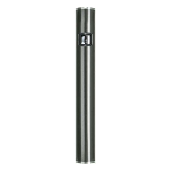 Metal cylinder with a small opening.