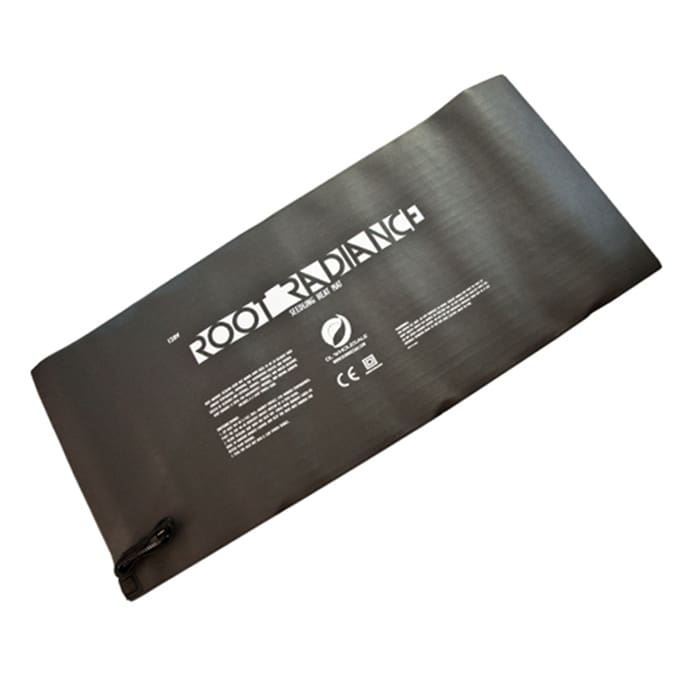 Black mat with "Root Radiance" branding.