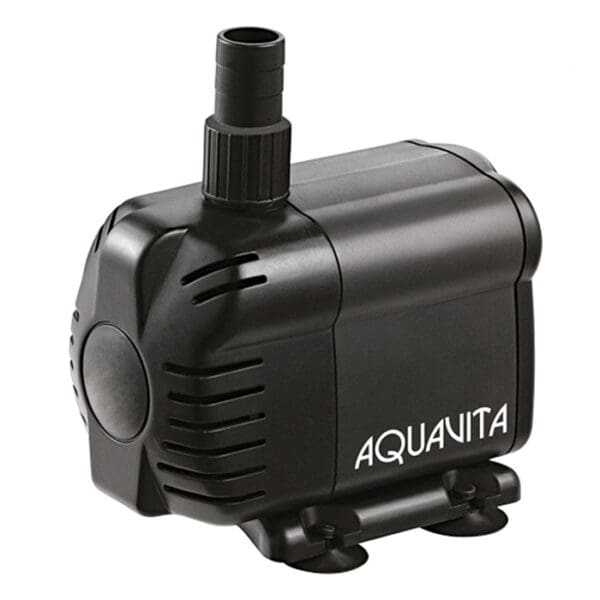 Black water pump with hose attachment.