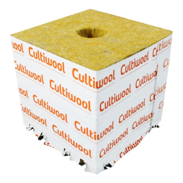 Cubes of Cultiwool insulation material.