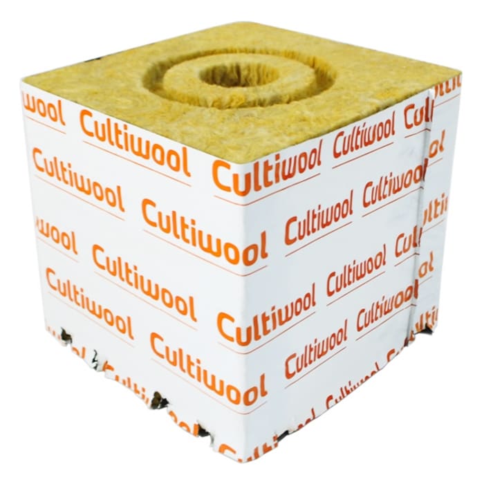 Cultiwool insulation material block.