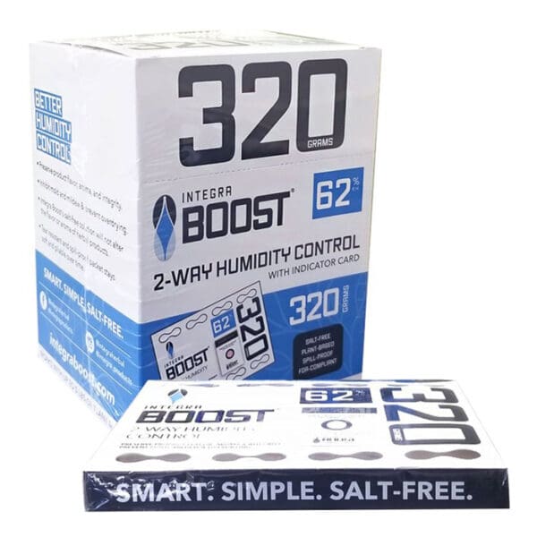 Integra Boost humidity control packaging.