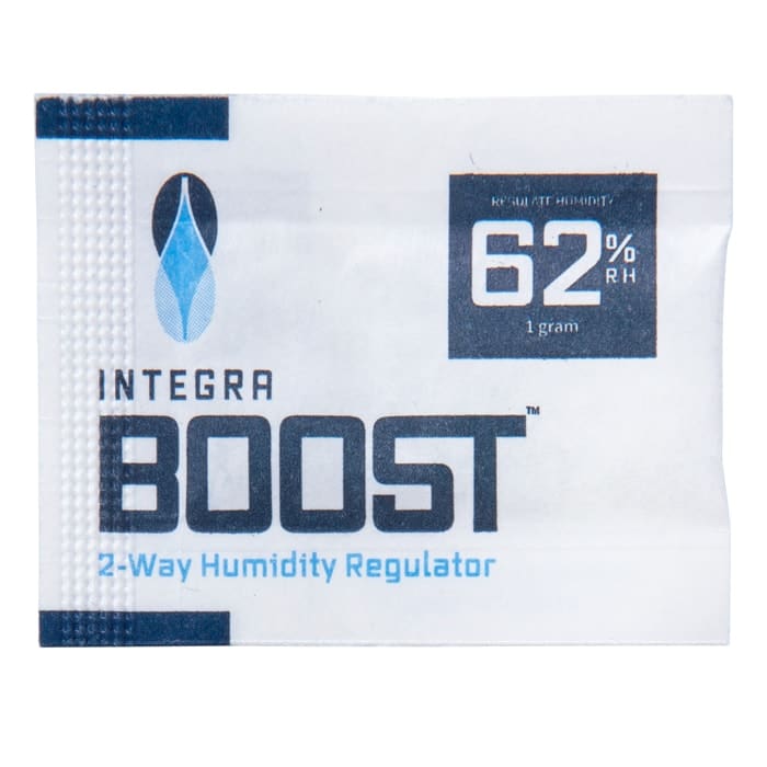 Humidity regulator packet, 62% RH.