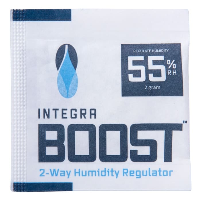 Humidity regulator pack for optimal moisture control.