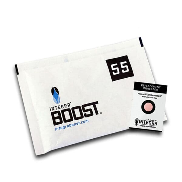 Integra Boost humidity pack and indicator.