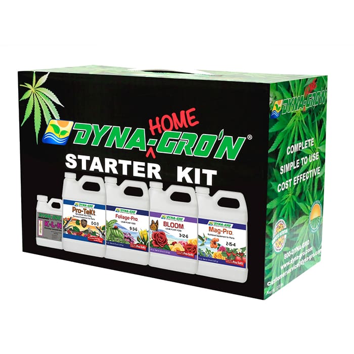 Dyna-Gro Home Starter Kit for plants.