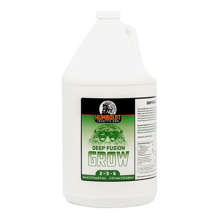 Grow nutrient solution in a white jug.