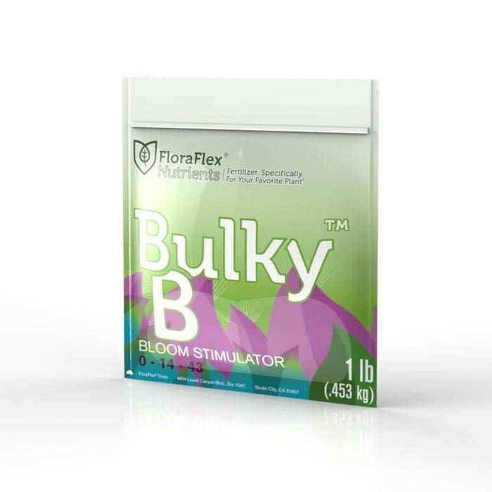 Bulky B bloom stimulant fertilizer package.