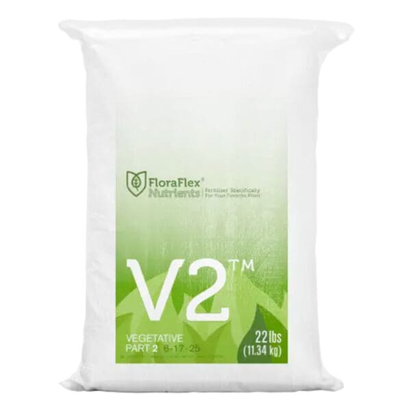 FloraFlex V2 vegetative fertilizer bag, 22 lbs.