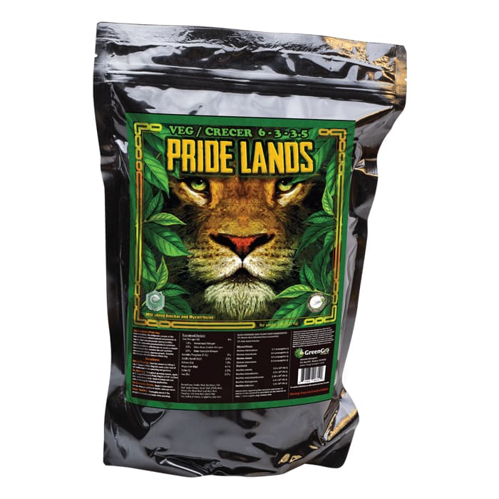 Pride Lands packaging with lion design.