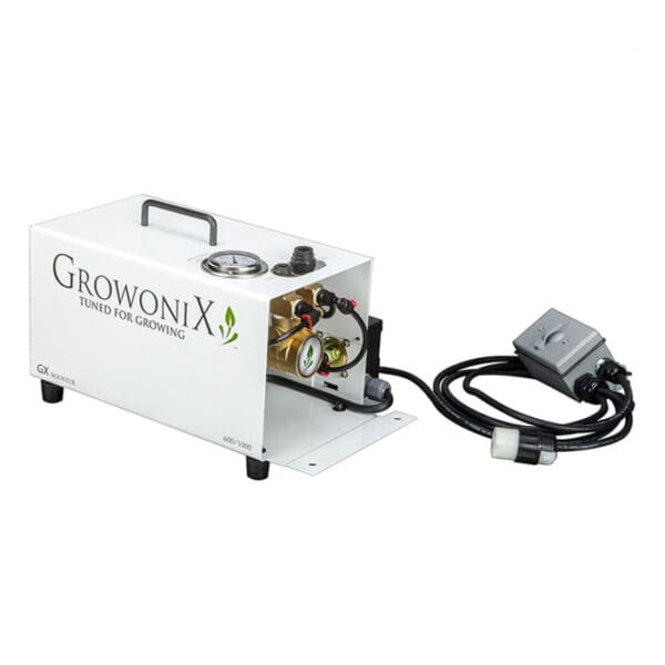 Hydroponic equipment for optimized plant growth.