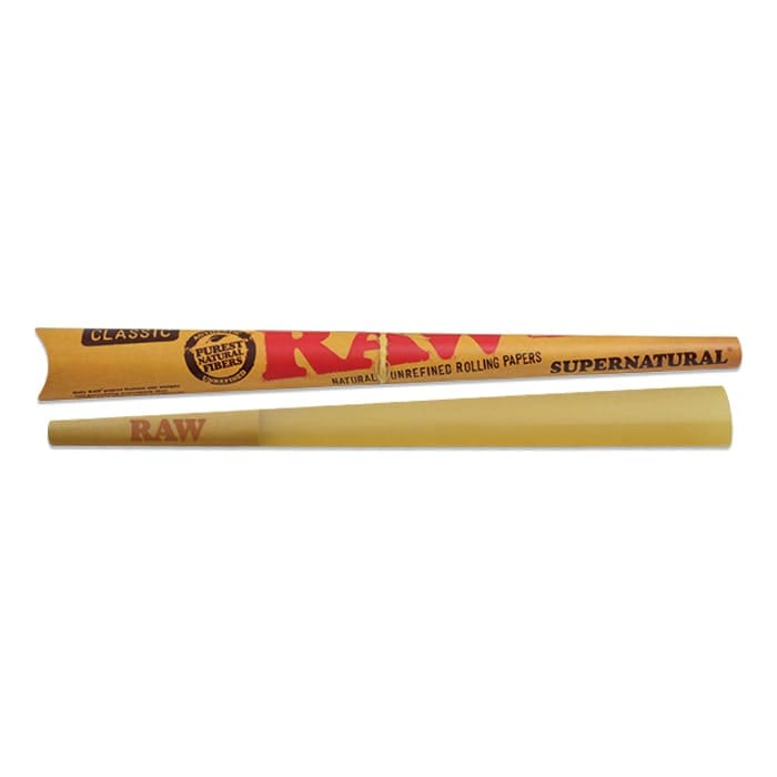 RAW natural unrefined rolling papers shown.