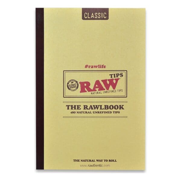 RAW Tips: The Rawlbook cover design.