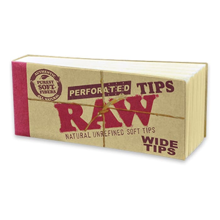 Raw natural unrefined soft tips package.