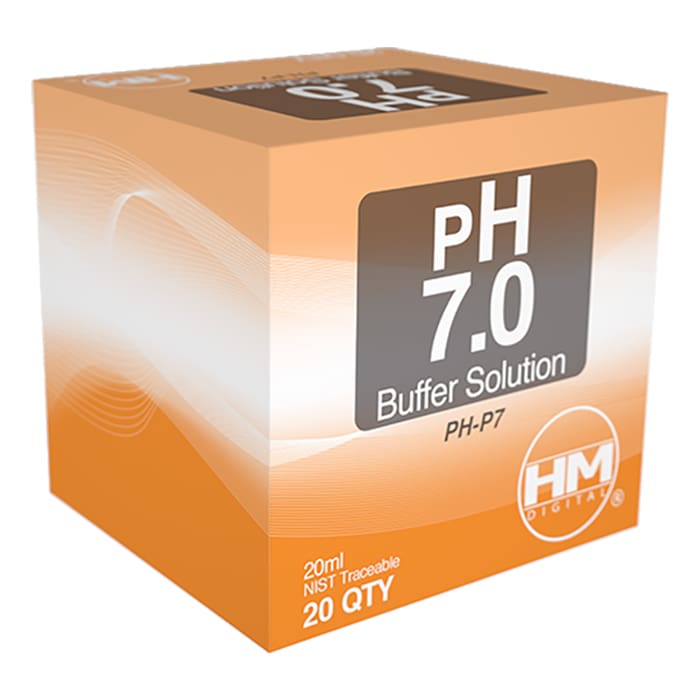 PH 7.0 buffer solution box packaging.