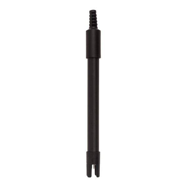 Black cylindrical tool with a grooved end.