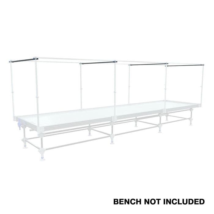 Display stand with cover, bench not included.