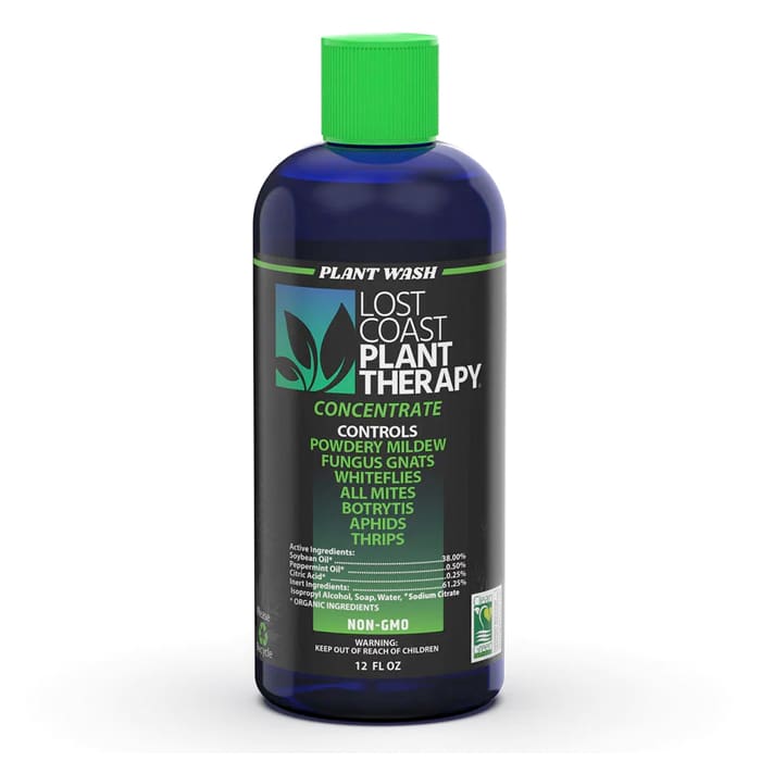 Plant wash concentrate for pest control.