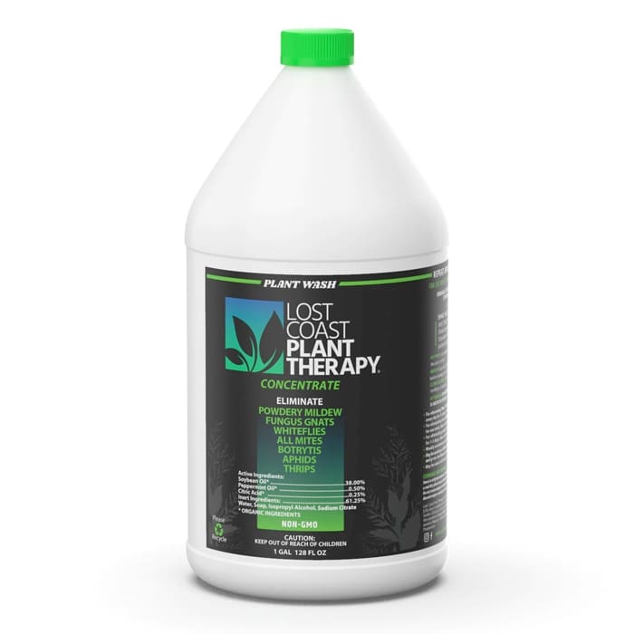 Plant wash concentrate for pest elimination.