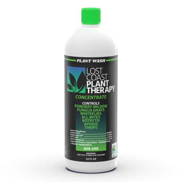 Plant therapy concentrate for pest control.