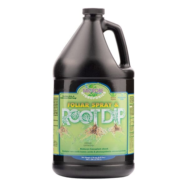 Hydroponic foliar spray and root dip product.