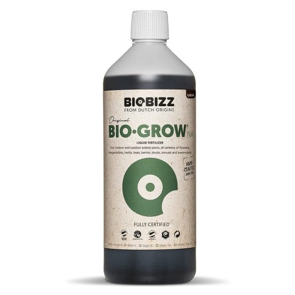 Liquid fertilizer bottle for indoor plants.