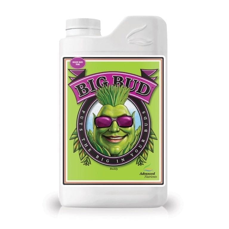 Carton of Big Bud plant nutrient formula.