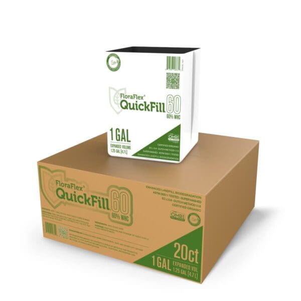 FloraFlex QuickFill 60 product packaging image.