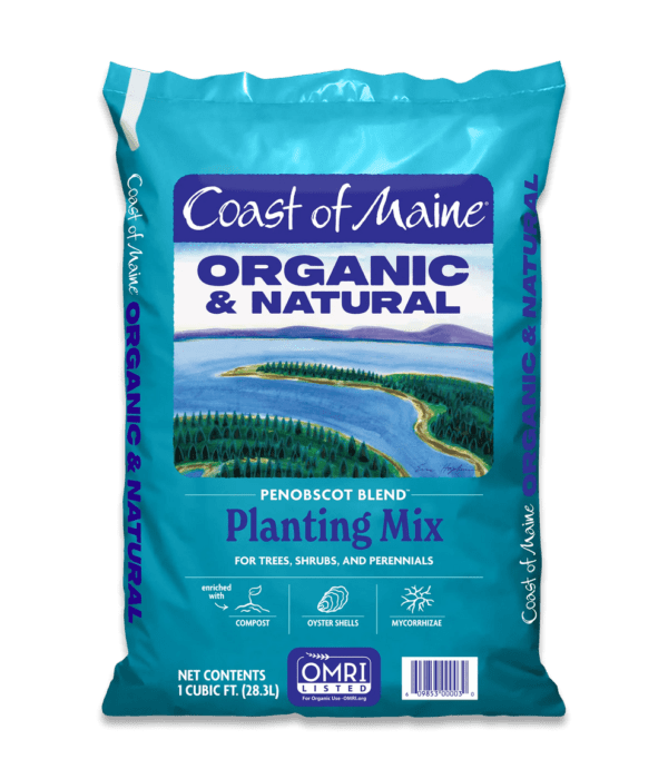 Coast of Maine Penobscot Blend planting mix bag.