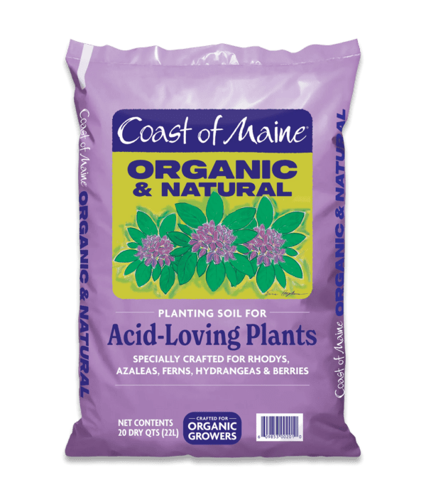 Organic planting soil for acid-loving plants.