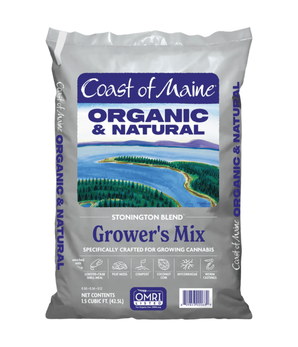 Coast of Maine organic Grower's Mix bag.